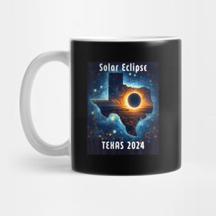 Texas Solar Eclipse 2024 Starry Night Solar Eclipse 2024 Mug
